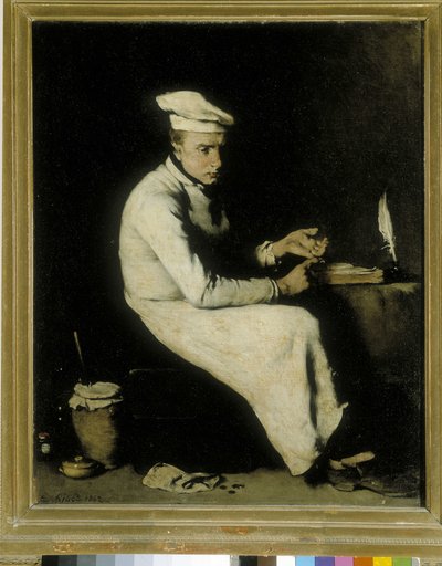 The accountant cook by Auguste Theodule Ribot