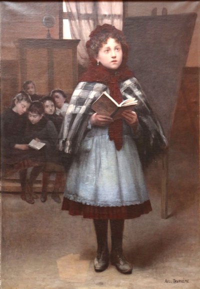At School by Auguste Joseph Trupheme