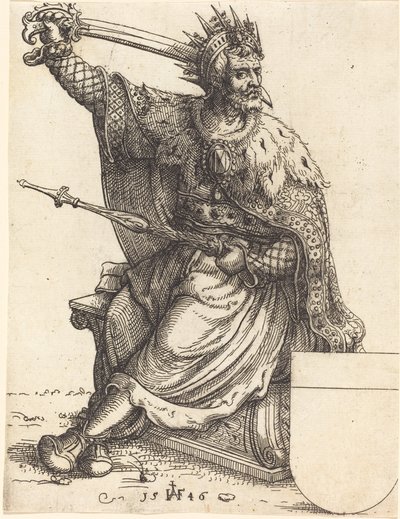 Ferdinand I by Augustin Hirschvogel