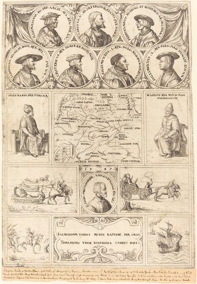 Sigismund von Herberstein by Augustin Hirschvogel