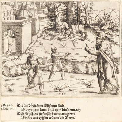The Murder of the Children of Bethel by Augustin Hirschvogel