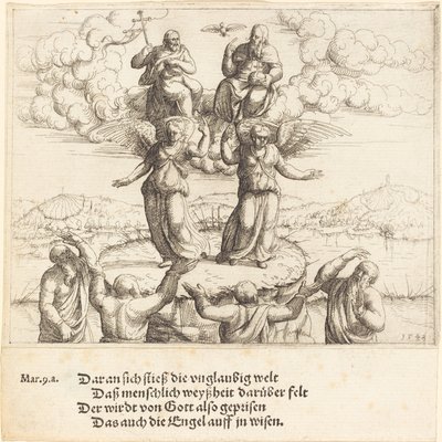 The Transfiguration by Augustin Hirschvogel