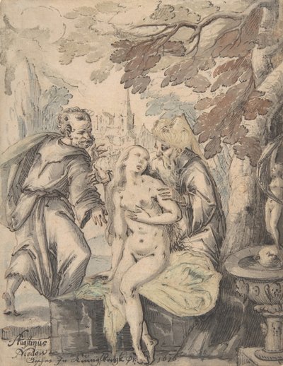 Susanna and the Elders by Augustin Medow
