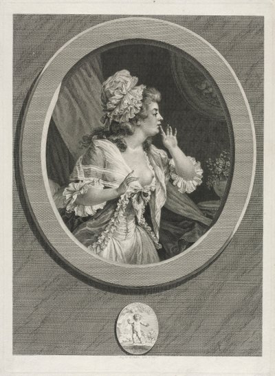 At Least Be Discreet by Augustin de Saint Aubin