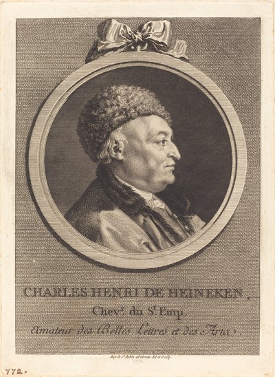 Charles Henri de Heineken by Augustin de Saint Aubin