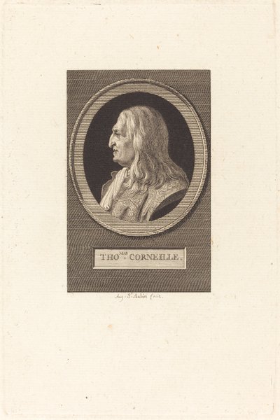 Thomas Corneille by Augustin de Saint Aubin