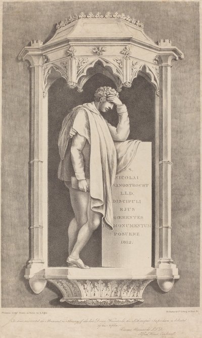 Monument to Nicolai Wanostrocht by Augustine Aglio after John Flaxman