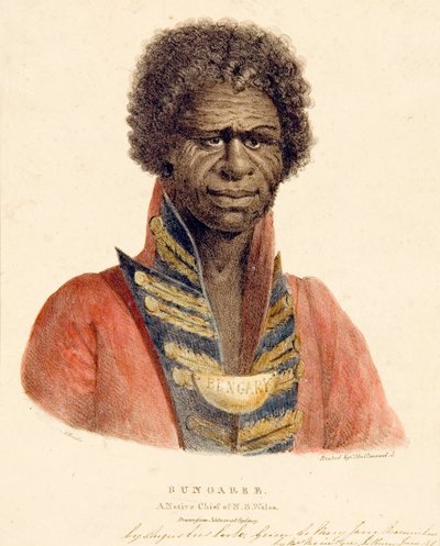 Bungaree A Native Chief of N.S. Wales by Augustus Earle