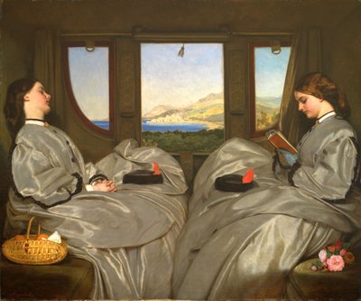 The Travelling Companions by Augustus Leopold Egg