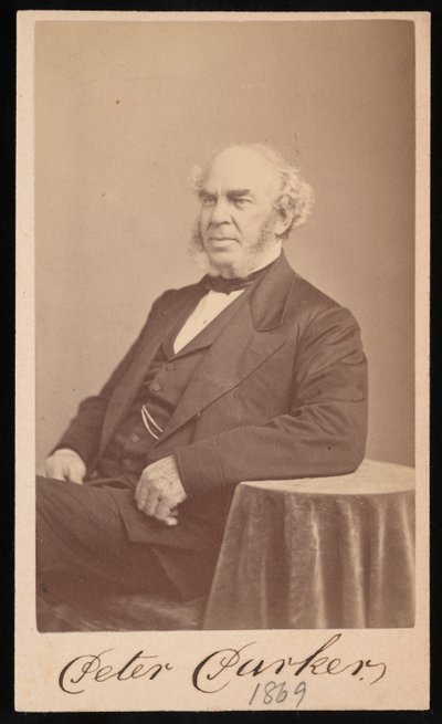 Portrait of Peter Parker by Augustus Marshall