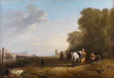 A Scene in Holland by Augustus Wall Callcott