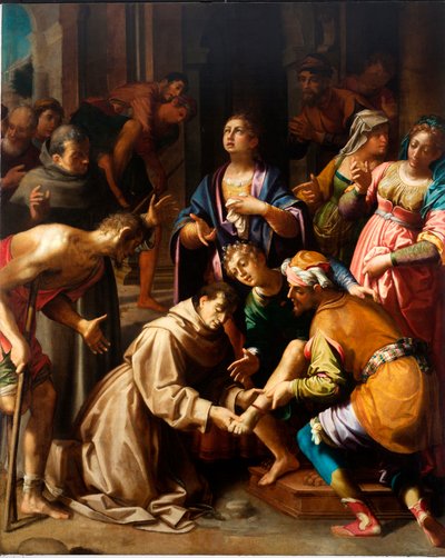 Miracle of Saint Anthony of Padua by Aurelio Lomi
