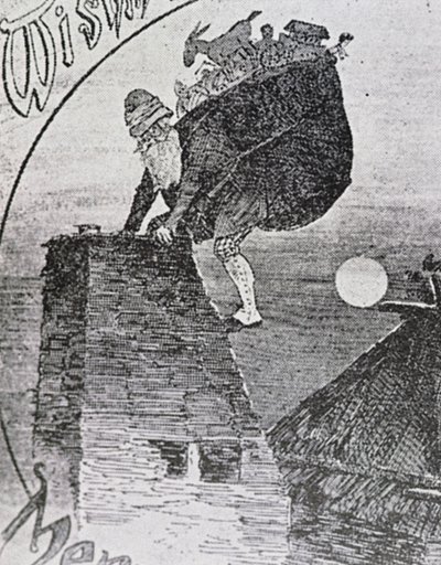 Colonial Santa Claus by Australian School