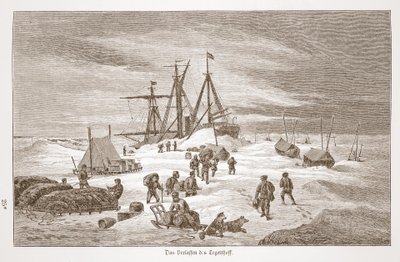Leaving the Tegetthoff, 1876 by Austrian School