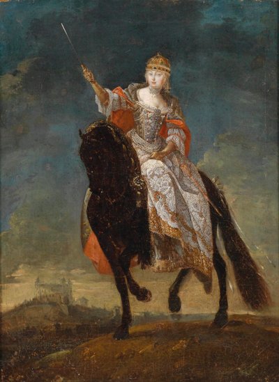 Marie Therese, Archduchess, Empress of Austria by Austrian School