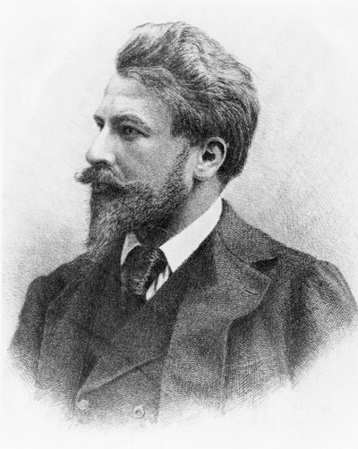 Portrait of Arthur Schnitzler (1862-1931) by Austrian School