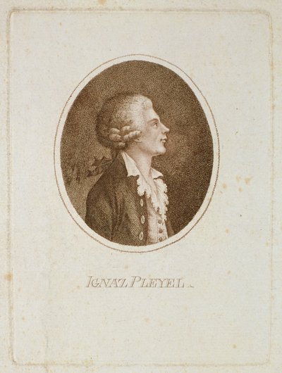 Portrait of Ignace Pleyel (1757-1831) by Austrian School