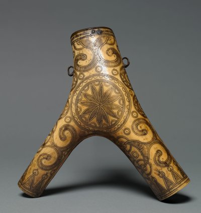 Powder flask, Tyrol by Austrian School