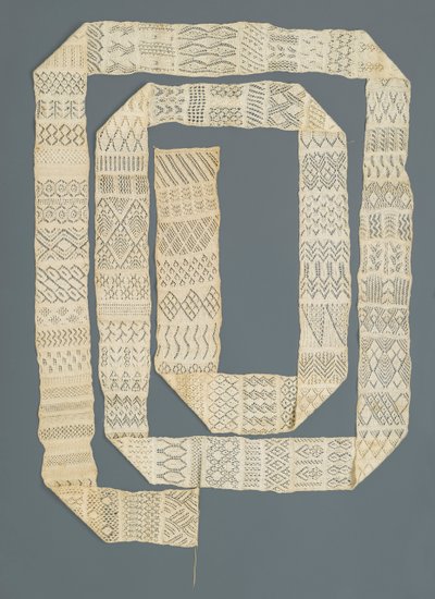 Knitted sampler by Austrian School Austrian School