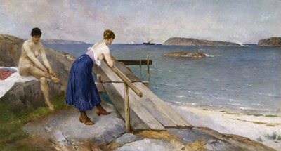 Bathing women by Axel Hjalmar Ender