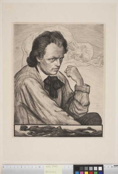 The Sculptor Niels Hansen Jacobsen by Axel Hou
