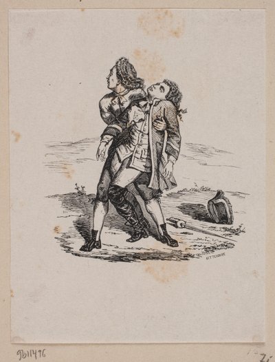 A Duel by Axel Theodor Kittendorff