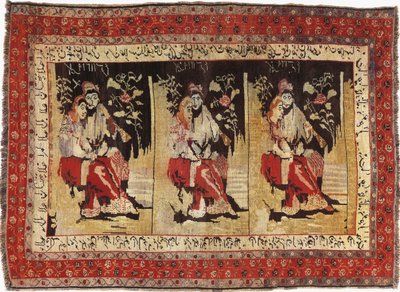 Close-up of a Karabagh rug, Azerbaijan by Azerbaijani School