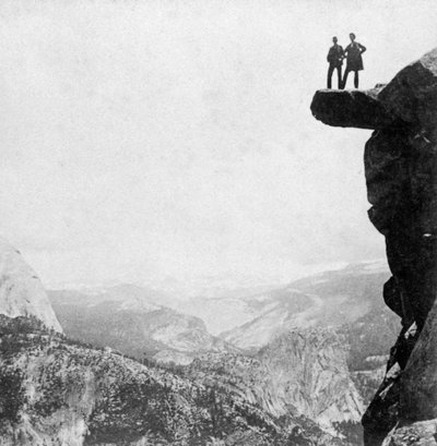 Yosemite Valley, California by B. W. Kilburn