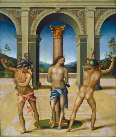 The Flagellation of Christ by Bacchiacca