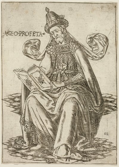 Prophet Haggai by Baccio Baldini
