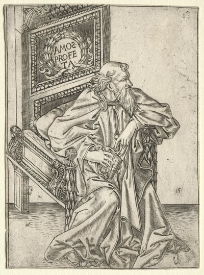 The Prophets: Amos by Baccio Baldini
