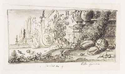 Still Life in a Park by Baldassare Farina