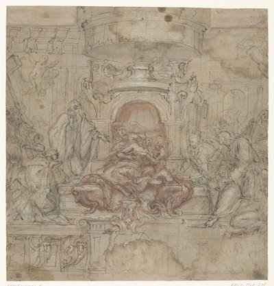 Design for a Scenographic Easter Altar by Baldassare Franceschini