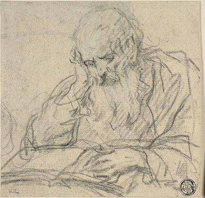 Saint Reading by Baldassare Franceschini