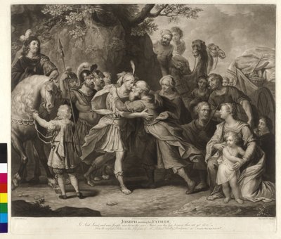 Joseph Greeting His Father by Balthasar Beschey