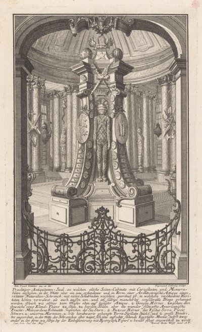 Antiquities Hall by Balthasar Sigmund Setletzky