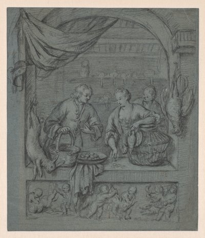 The Bird Seller by Balthasar van der Ast