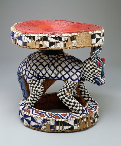 Throne, African by Bamileke Culture Bamileke Culture
