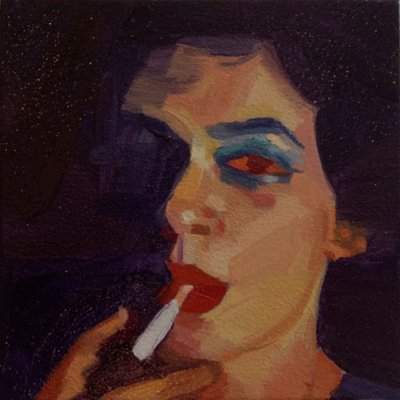 Face 31, 2012 by Barbara Hoogeweegen
