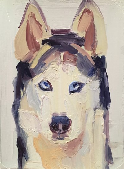 Wolf by Barbara Hoogeweegen