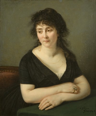 Portrait of Madame Bruyere by Baron Antoine Jean Gros