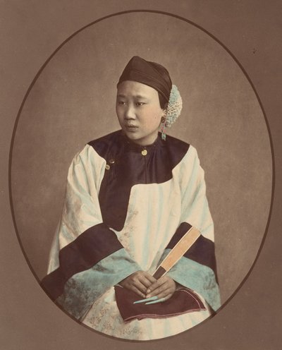 Girl from Lanxchow by Baron Raimund von Stillfried