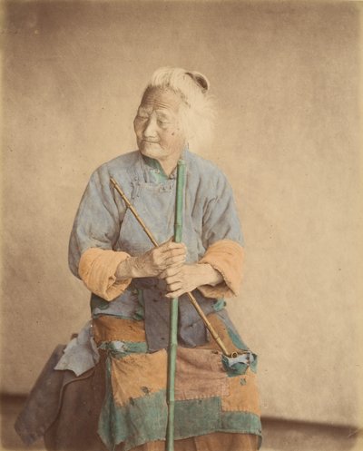 Old Beggar by Baron Raimund von Stillfried