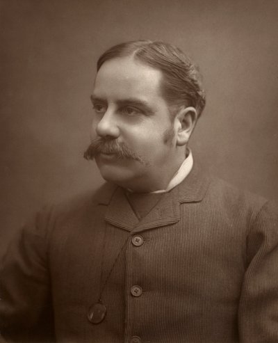 Alfred E Watson, British Theatre Critic by Barraud