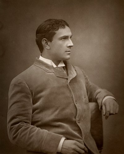 Maurice Barrymore, British actor by Barraud