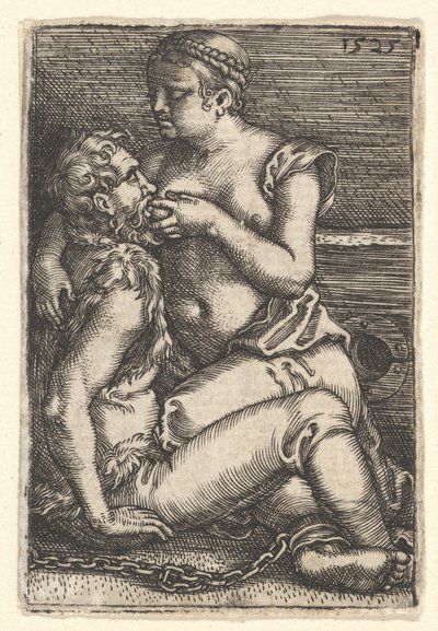 Cimon and Pero, mid-17th century by Barthel Beham