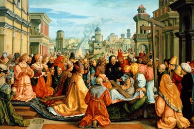 The Legend of the Holy Cross by Barthel Beham