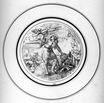 The Sacrifice of Isaac by Barthel Beham