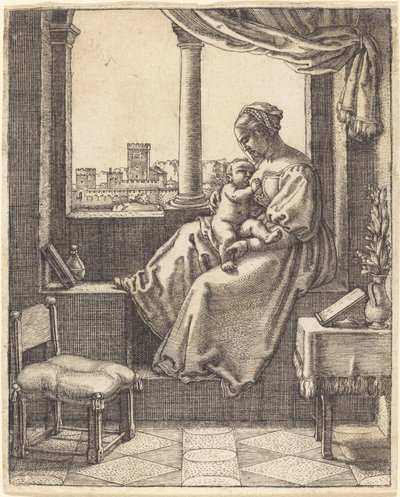 Virgin at the Window by Barthel Beham