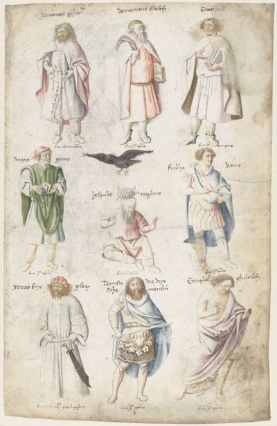 Nine Men from Antiquity by Barthelemy d